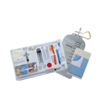 Thora-Para Tray with 8 Fr catheter 10/cs