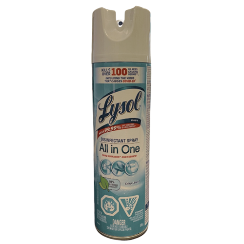 Lysol Disinfectent Spray Crisp Linen 12/