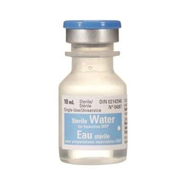Sterile Water For Injection 10mL 25/bx