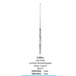 Gillies Skin Hook Sharp 4mm 7"