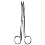 Mayo Scissor Curved TC 6"