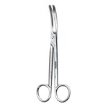Mayo Scissors Curved 9"