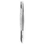 Square End Dressing Forcep Serrated 4.5"