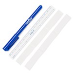 Skin Marker FineTip w/Ruler & Label 50/B