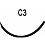 4/0 POLYPROPYLENE 18 C3 12/BX