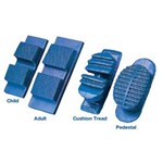 WALKING HEEL ADULT DBL PEDESTAL  12/BX