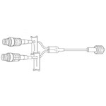 Y-Type Catheter Extension Set 200/cs