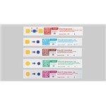 Steris Steam Indicator "Short" 200/box