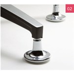 Adjustable Stool Obsidian No Casters