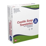 Castile Soap Towelettes 100/10bx/cs