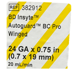 Insyte Autoguard BC Pro Winged 24gx0.75"