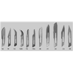 Magna Scalpels #15 Stainless Steel 10/bx