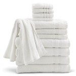 Cloth Hand Towels White 16x27" 12/bg