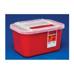 Sharps-a-gator 1GL w/ sliding lid 132/CS