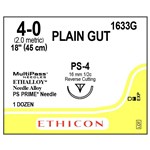 Plain Gut 4/0 Undyed PS-4 12/bx