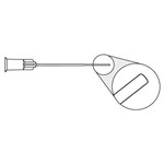 Lacrimal Cannula Straight 23G 10/Bx