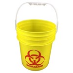 Biohazard Pail Yellow 15lt 125/SK