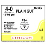 Plain Gut 4/0 Undyed PS-4 12/bx