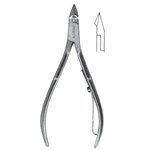 Cuticle Nipper Plier Handle 4mm Blade 4"