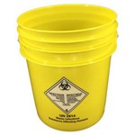 Biohazard Pail Yellow 15lt 125/SK