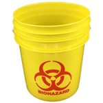Biohazard Pail Yellow 15lt 125/SK