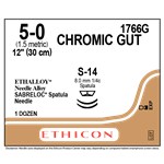 Chromic Gut 5/0 S-14,S-14 12/bx