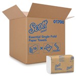 SCOTT® Single-Fold Towels 250/16PK/CS
