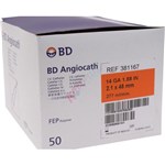 Angiocath IV Catheter 14Gx1.88"  50/4bx