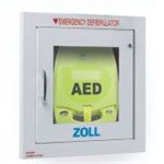 AED Plus Semi-Recessed Wall Cabinet