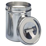 Dressing Jar w/Lid 2.25qt 4.25x7"