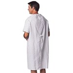 Traditional Patient Gowns w/Ties 12/bx