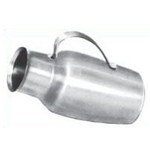 MALE URINAL HORIZONTAL SS 1.5LIT