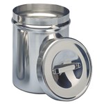 Dressing Jar w/Lid 2.25qt 4.25x7"