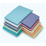 Dental Bibs 2ply 13x18 Aqua 500/CS