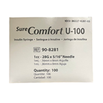 Comfort Insulin Syringe 1cc 28gx5/16"