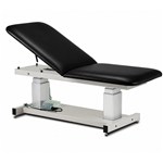 Ultrasound Table with Adj Back - Black