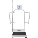 Bariatric Digital Scale & Height Rod 2pc