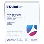 Gauze 4x4 4ply Sterile 5/20pk/8ty/cs