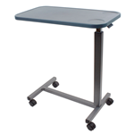 Over bed Table Plastic Top - Grey