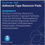 Adhesive Tape Remover Pads 100/10BX/CS