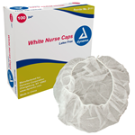 Bouffant Cap 24" White 100/5BX/CS