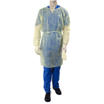 Isolation Full Gown -Yellow 50/CS