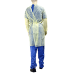 Isolation Full Gown -Yellow 50/CS