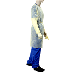 Isolation Full Gown -Yellow 50/CS