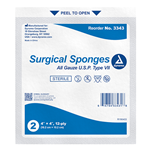 Gauze Sterile 4x4 12ply 2/25E/24TY/CS