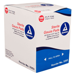 Gauze Sterile 3x3 12ply 1/100E/24TY/CS