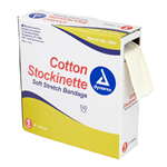 Cotton Stockinette 2" x 25yds 1rl/4bx/cs