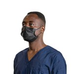 Face Mask Earloop Black 50/10bx/cs