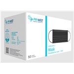 Face Mask Earloop Black 50/10bx/cs