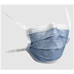 Plume Face Mask Tie-On 50/6bx/cs
